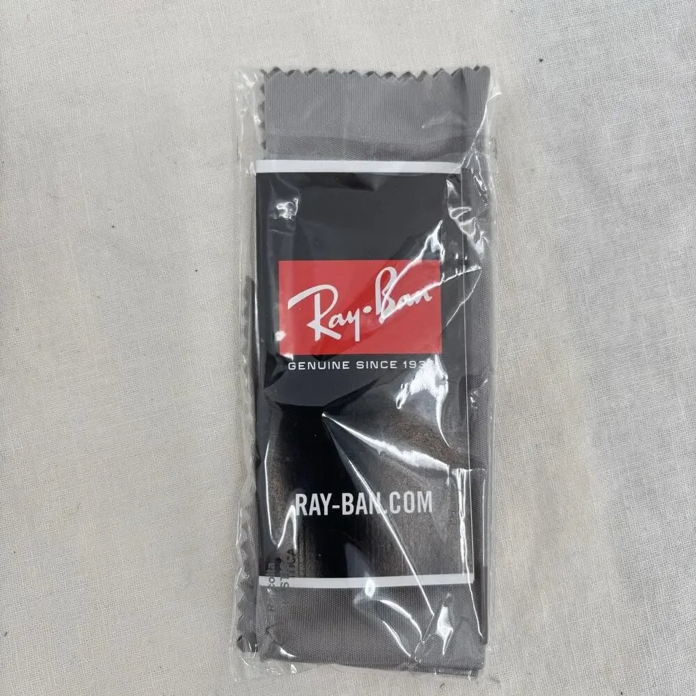 Ray-Ban RB4471 Iris Sunglasses Black Clear Gradient 54mm Made Italy w Case